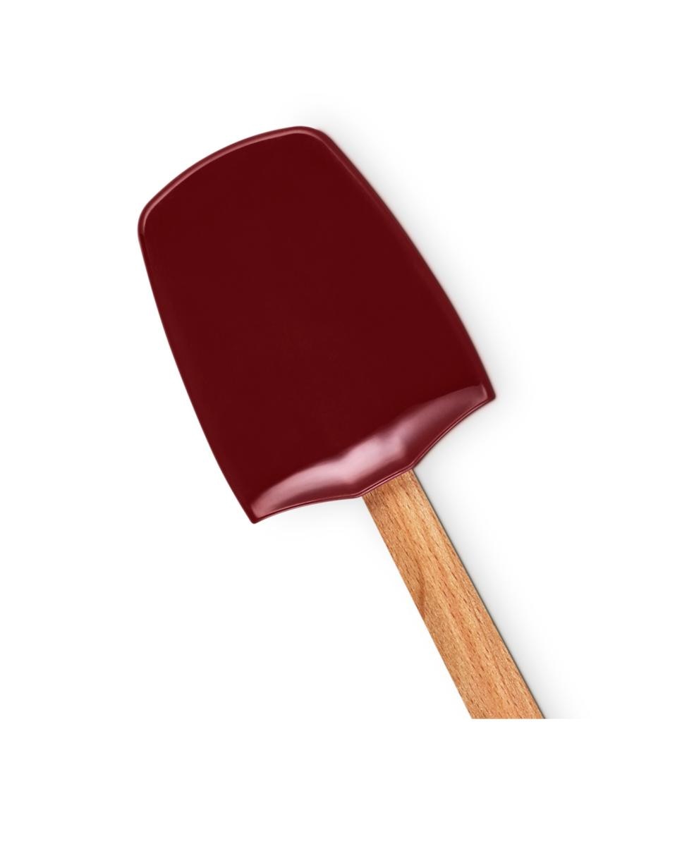 Imagen 1 de Espátula cuchara grande de silicona Le Creuset - Granate Granate