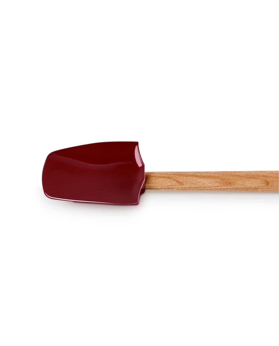Imagen 2 de Espátula cuchara grande de silicona Le Creuset - Granate Granate