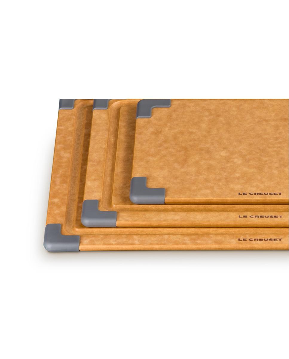 Imagen 3 de Set de 3 Tablas para cortar Le Creuset - Marrón Marrón