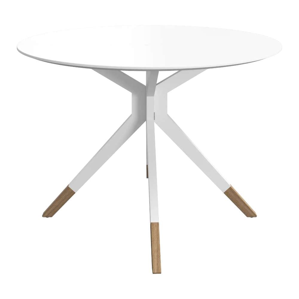 Mesa Billund extensible BoConcept - Blanco Blanco-1