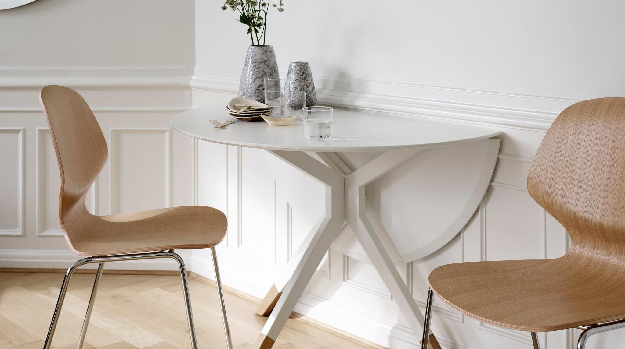 Mesa Billund extensible BoConcept - Blanco Blanco-4