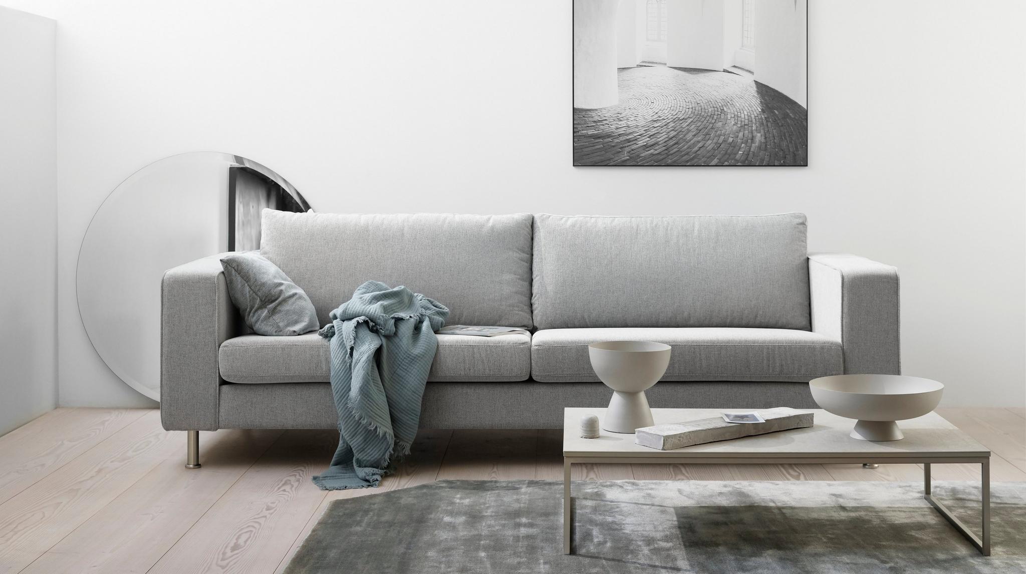 Mesa de centro Lugo cerámica BoConcept - Negro Gris-4