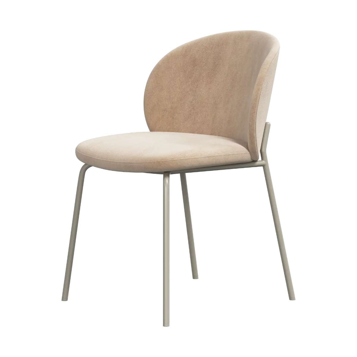 Imagen 1 de Pack de dos sillas Princeton gris ceniza tela Velvet BoConcept - Arena Arena
