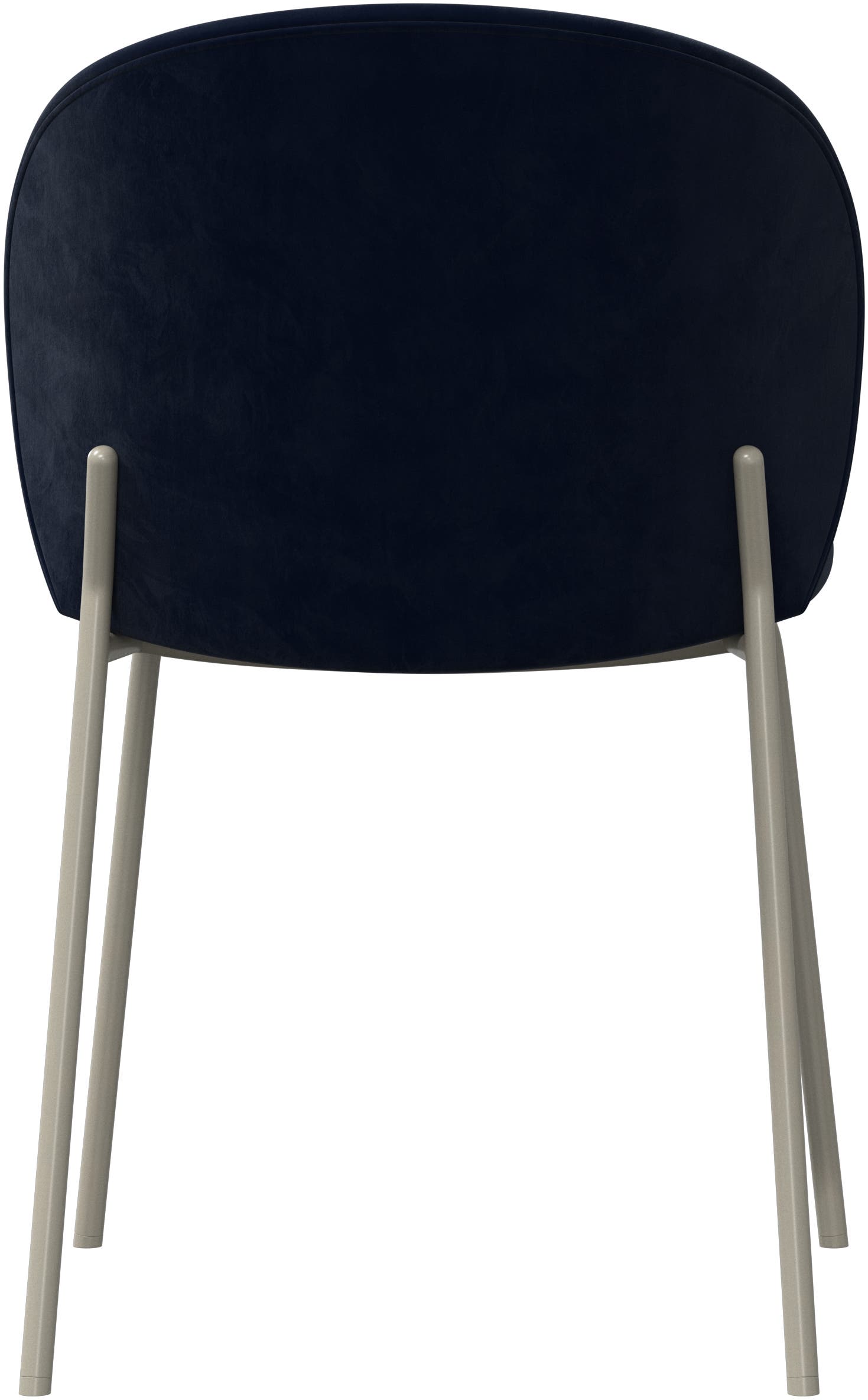 Imagen 4 de Pack de dos sillas Princeton gris ceniza tela Velvet BoConcept - Azul Azul