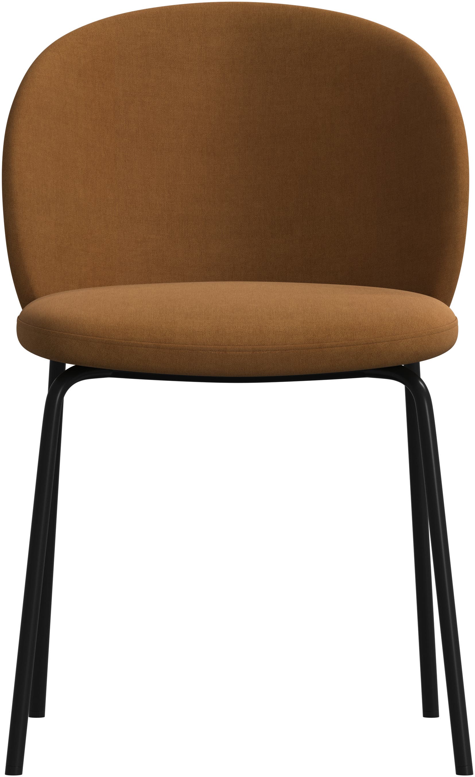 Imagen 3 de Pack de dos sillas Princeton negra tela Frisco BoConcept - Camel Camel