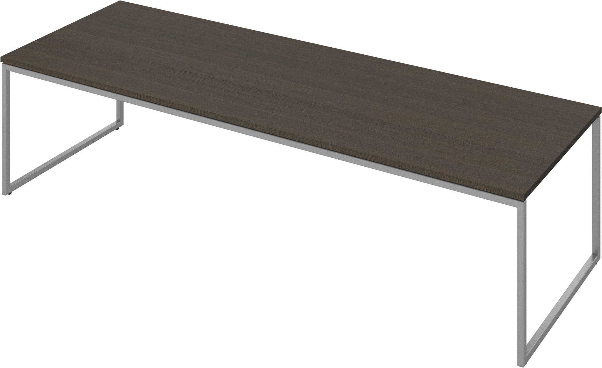 Mesa de centro Lugo chapa oscuro BoConcept - Roble Roble-2
