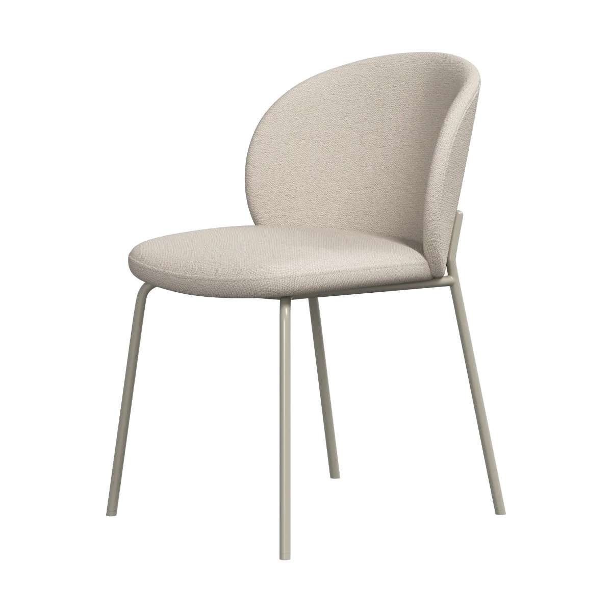 Imagen 1 de Pack de dos sillas Princeton gris ceniza tela Bristol BoConcept - Beige Beige
