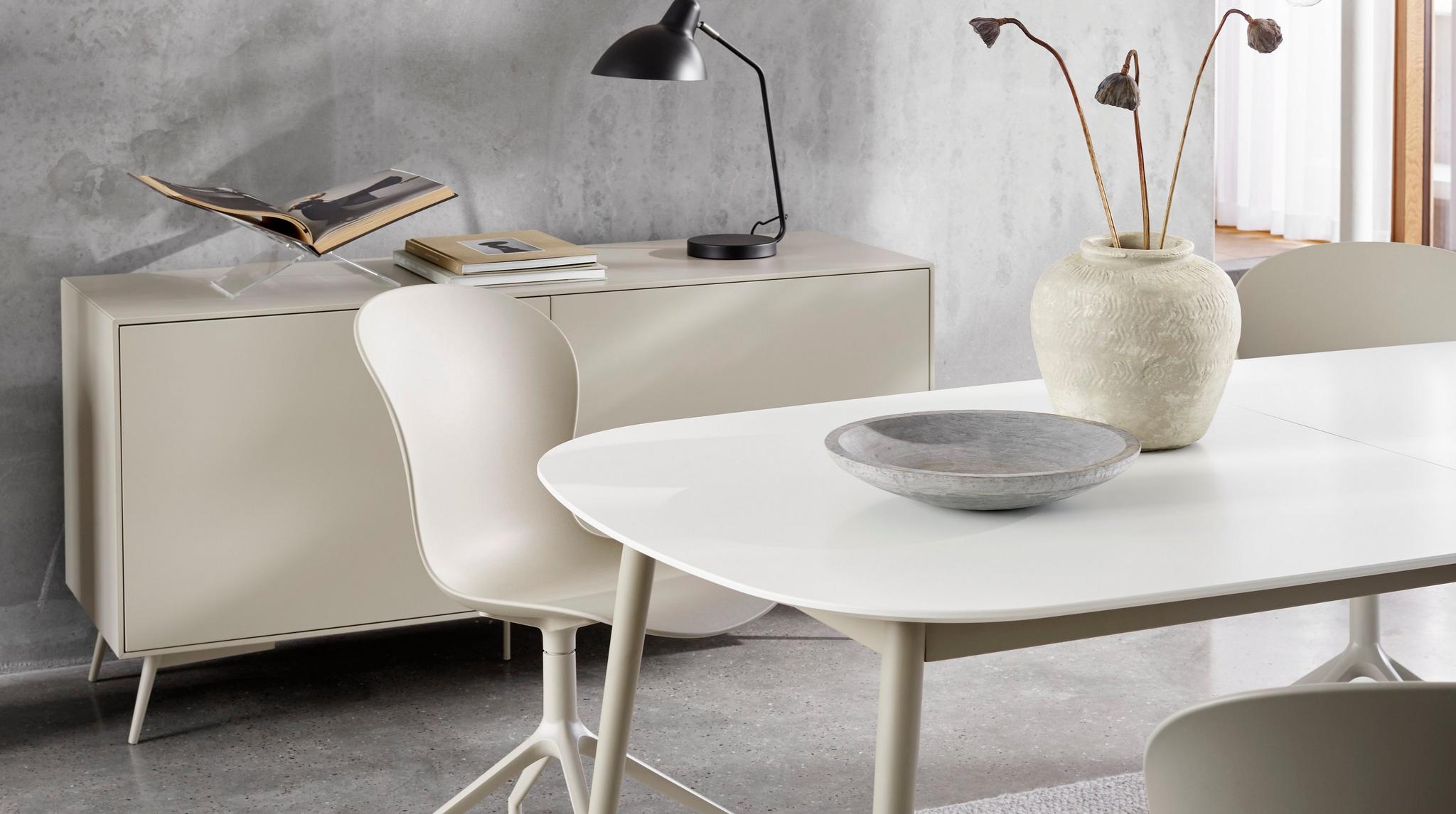 Imagen 6 de Mesa Kingston extensible BoConcept - Blanco Blanco