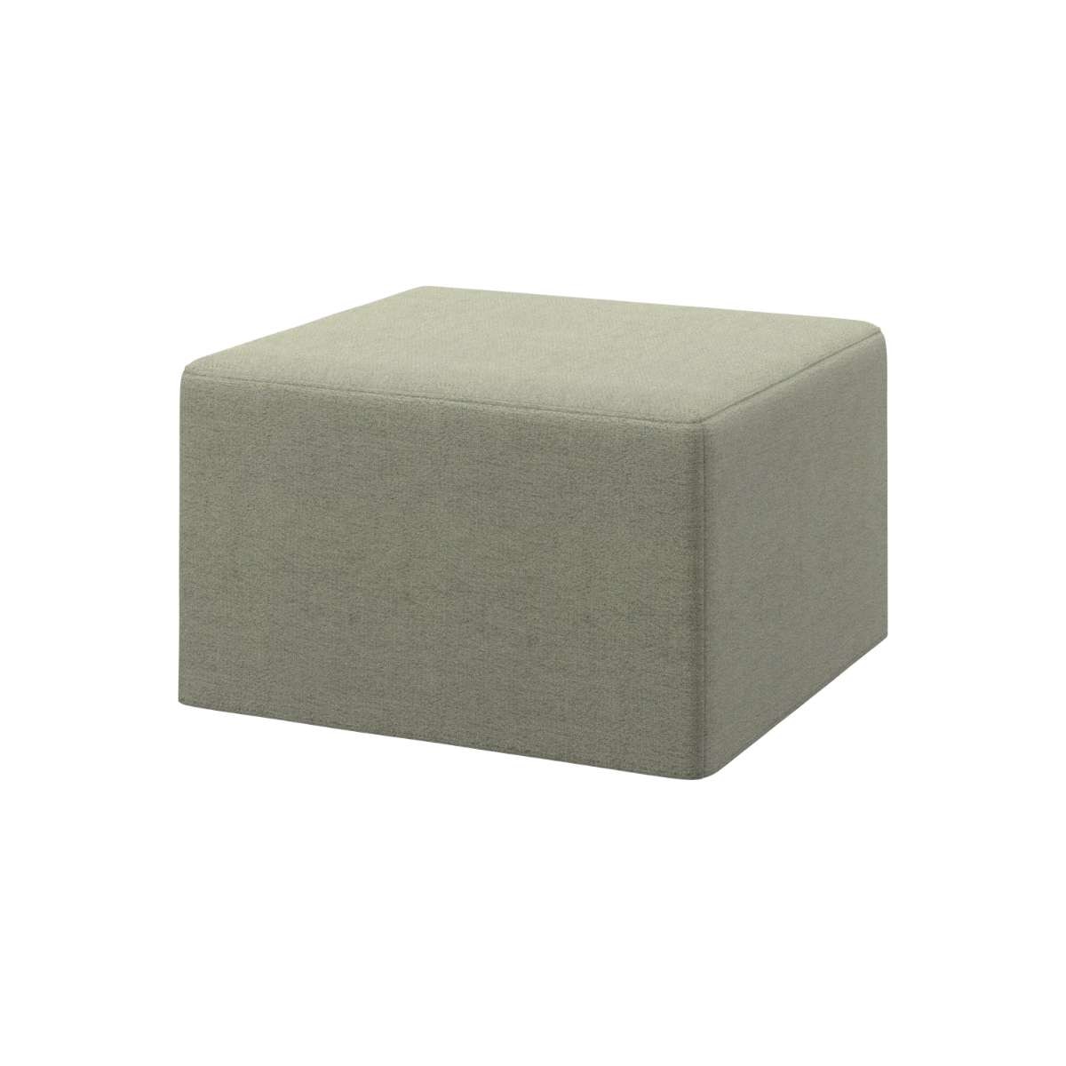 Puf-cama Xtra en tela Lazio bouclé BoConcept - Verde claro Verde claro-1