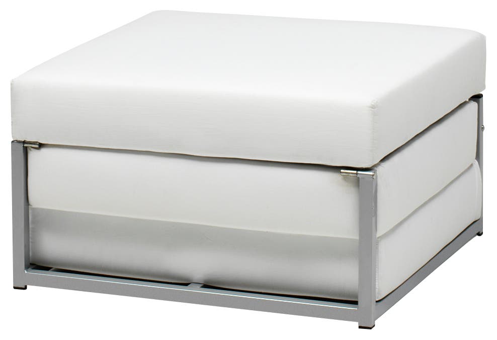 Puf-cama Xtra en tela Lazio bouclé BoConcept - Verde claro Verde claro-2