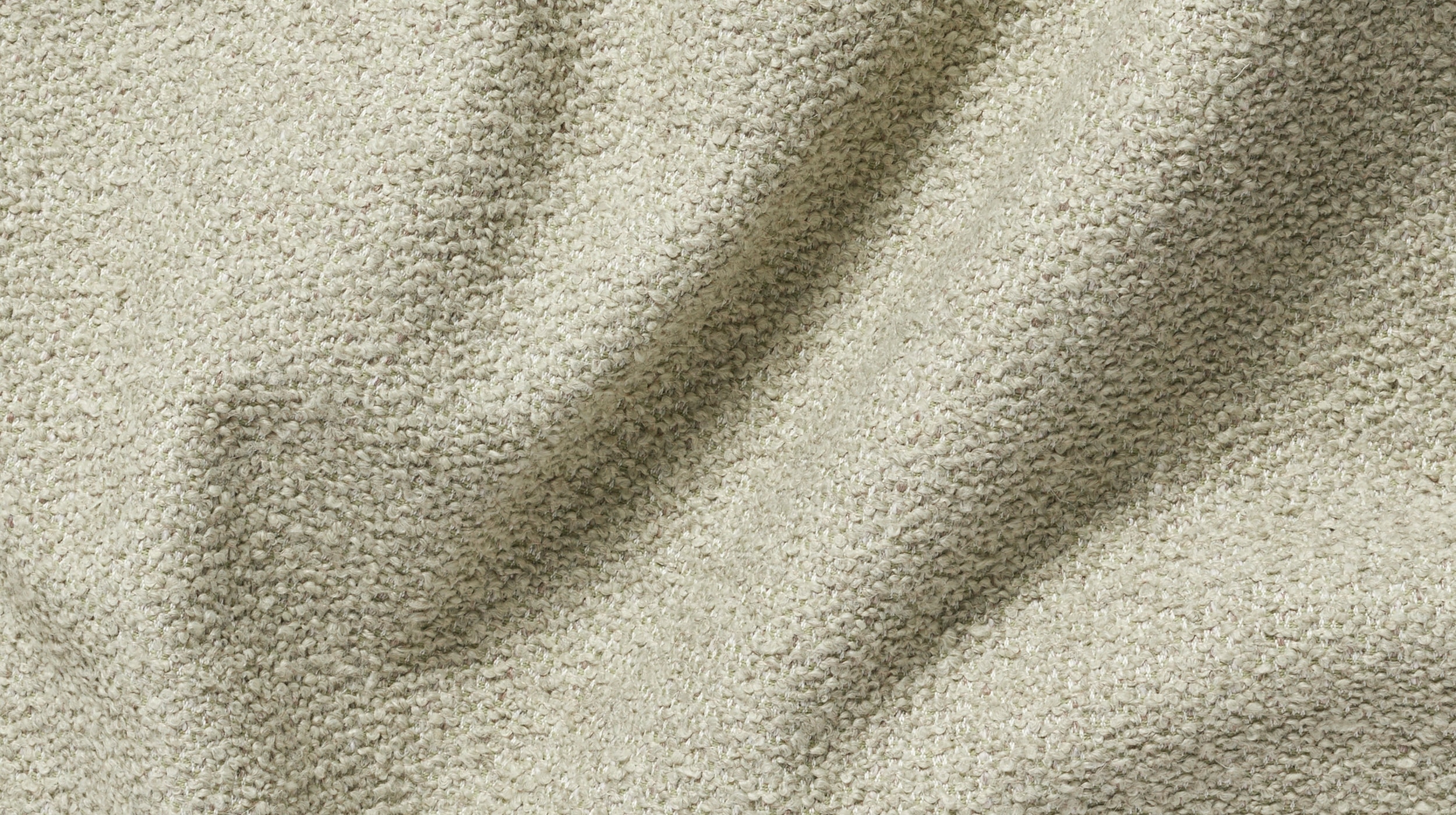 Puf-cama Xtra en tela Lazio bouclé BoConcept - Verde claro Verde claro-4