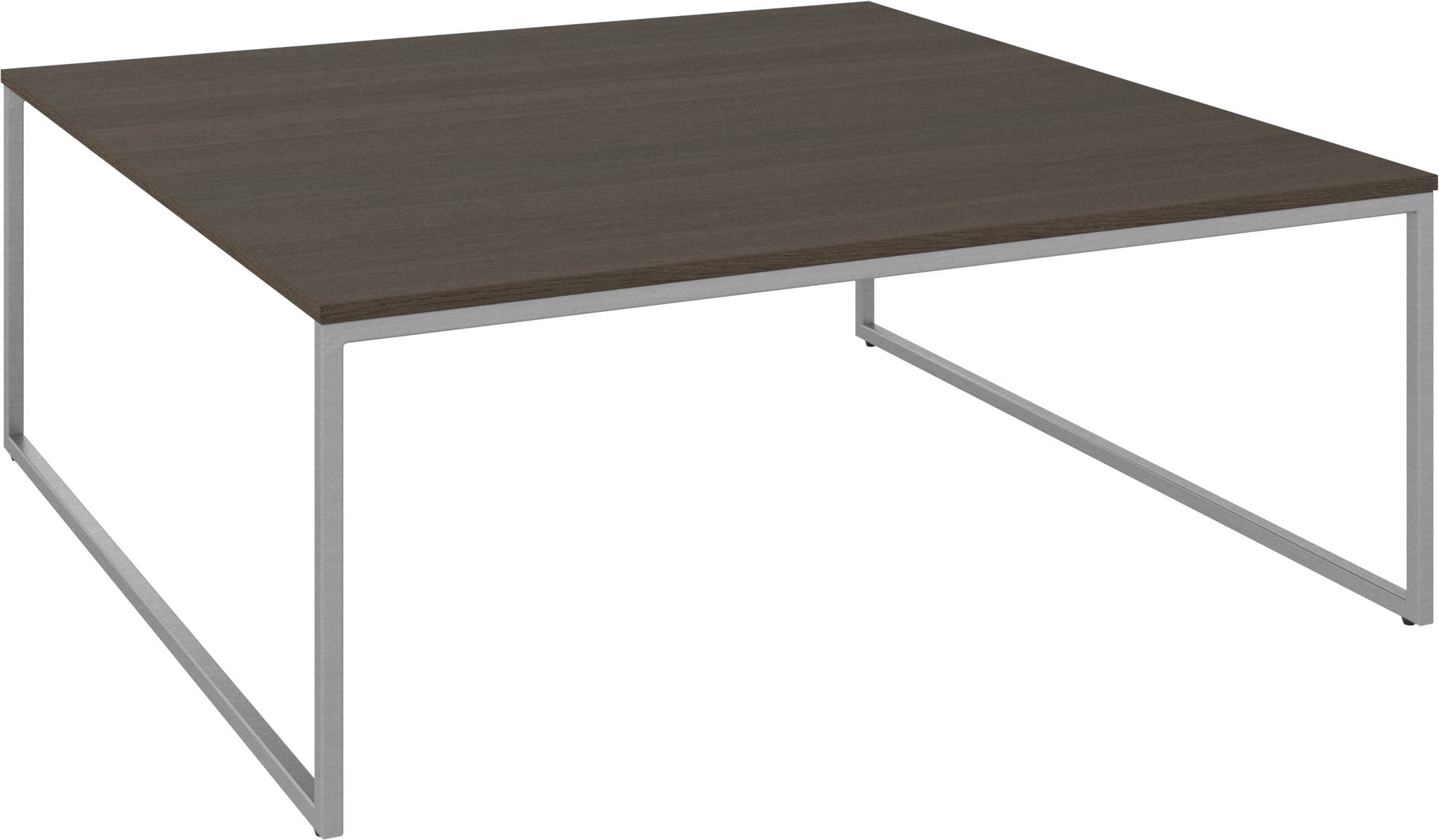Mesa de centro Lugo chapa oscuro BoConcept - Roble Roble-2