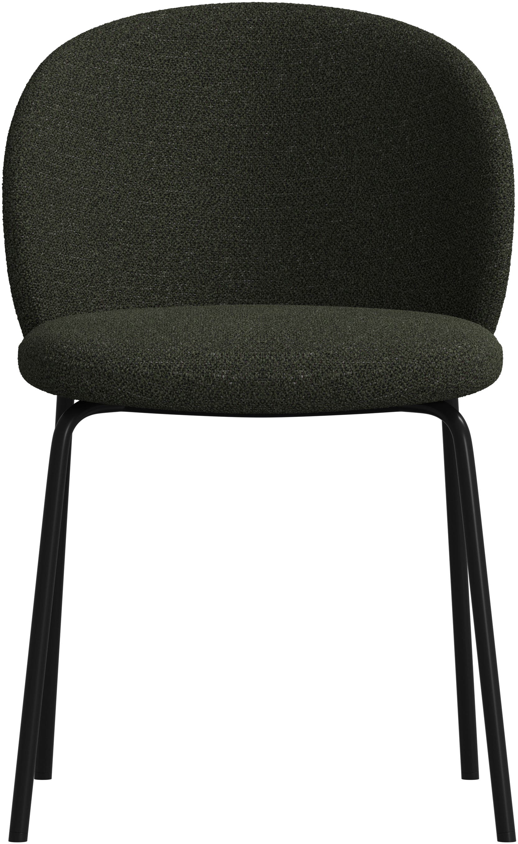 Imagen 3 de Pack de dos sillas Princeton negra tela Lazio BoConcept - Verde oscuro Verde oscuro