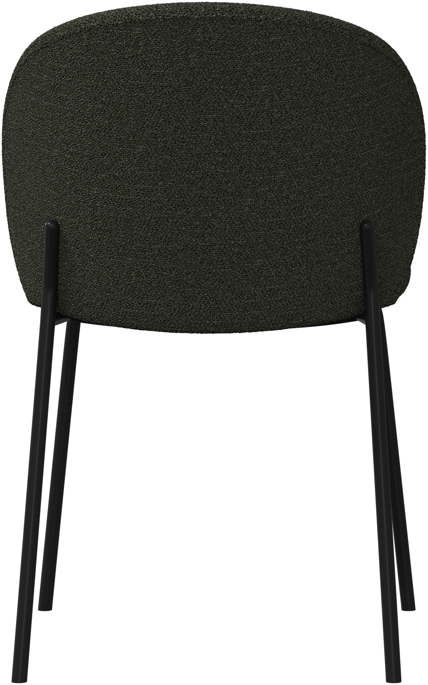 Imagen 4 de Pack de dos sillas Princeton negra tela Lazio BoConcept - Verde oscuro Verde oscuro