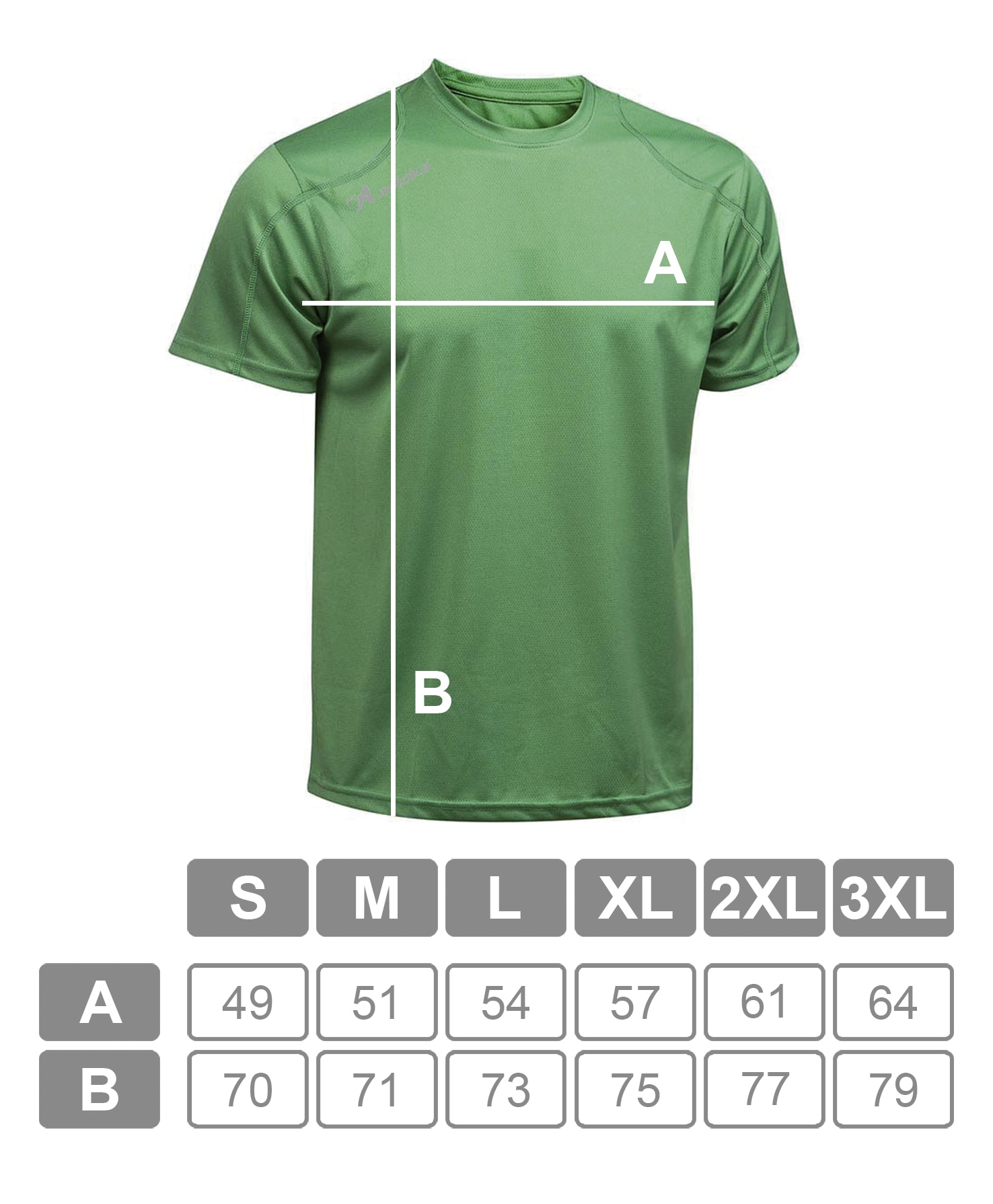 Imagen 7 de Camiseta deportiva de hombre RIO Asioka - Verde Verde