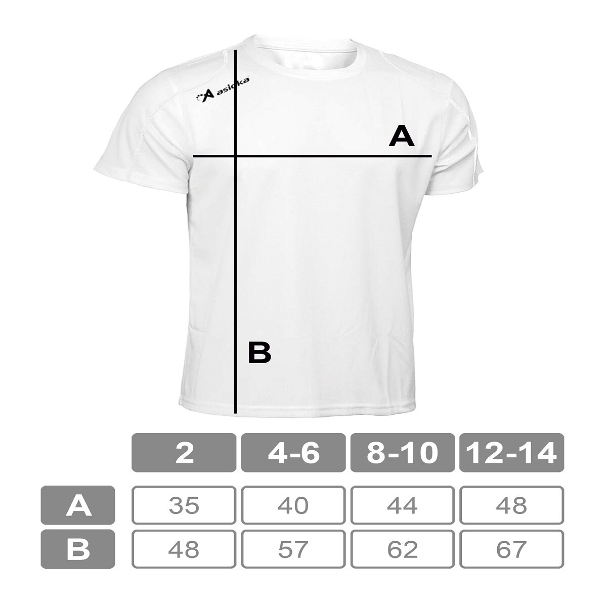 Camiseta deportiva de niño RIO Asioka - Blanco Blanco-7