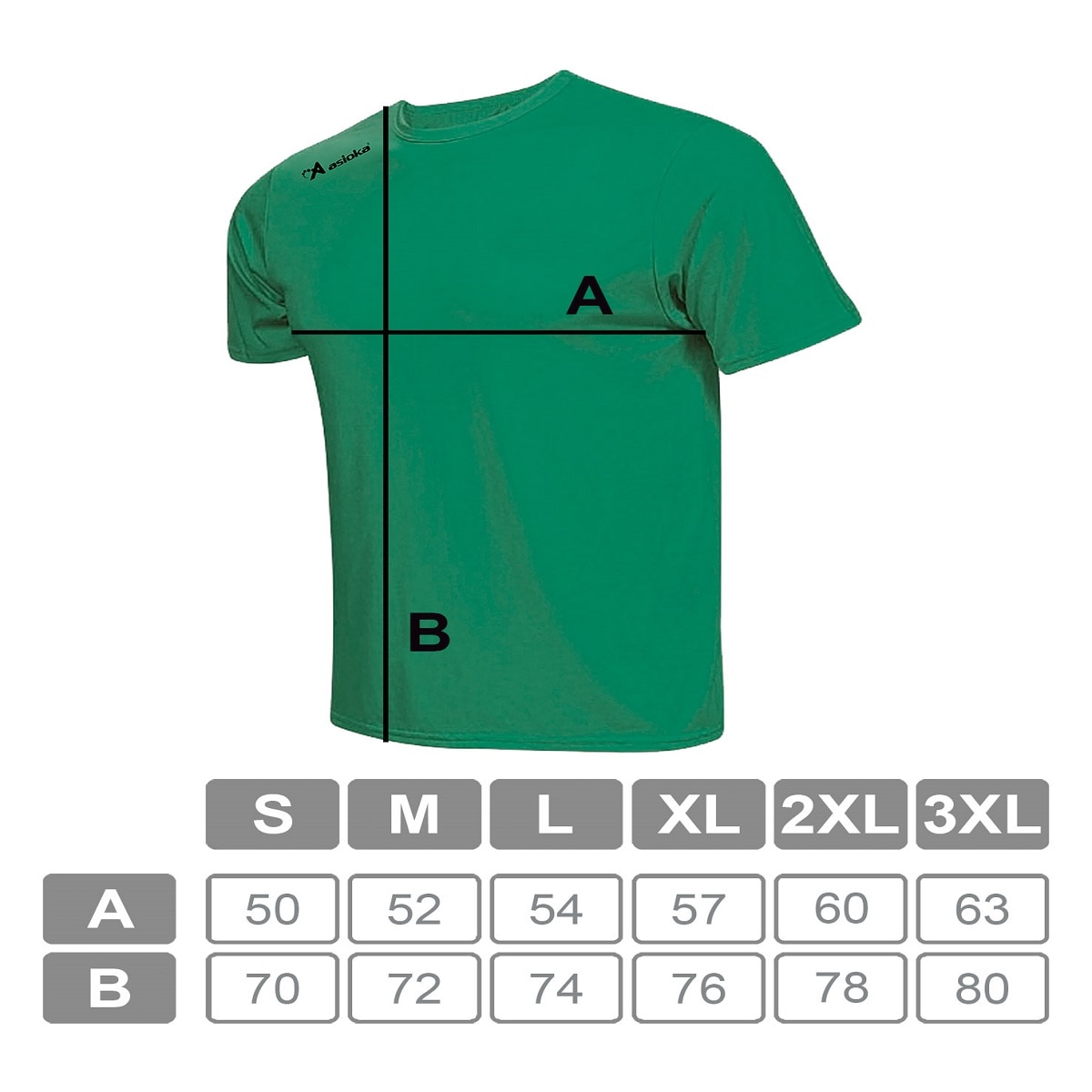 Imagen 8 de Camiseta de fútbol unisex PREMIUM Asioka - Verde Verde