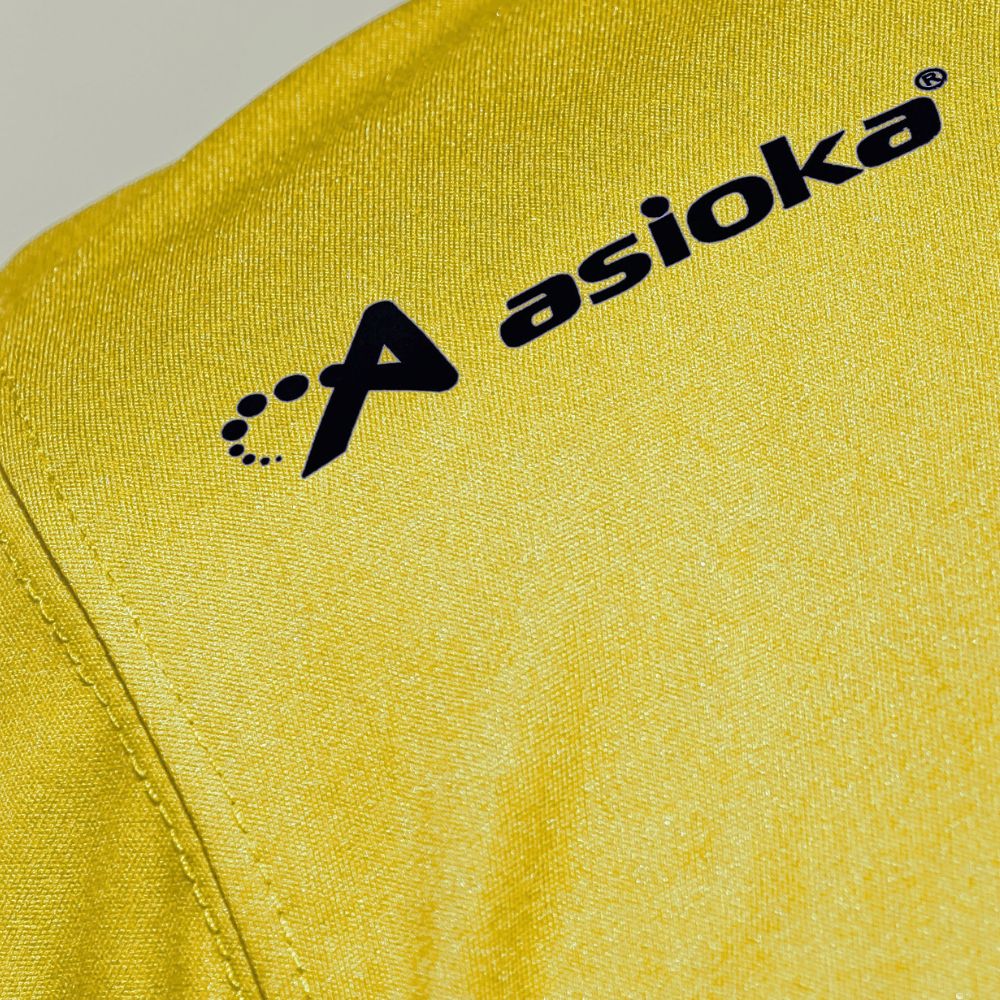 Imagen 3 de Camiseta de fútbol unisex PREMIUM Asioka - Amarillo Amarillo