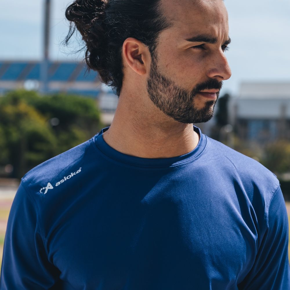Camiseta de fútbol unisex PREMIUM Asioka - Azul royal Azul royal-2