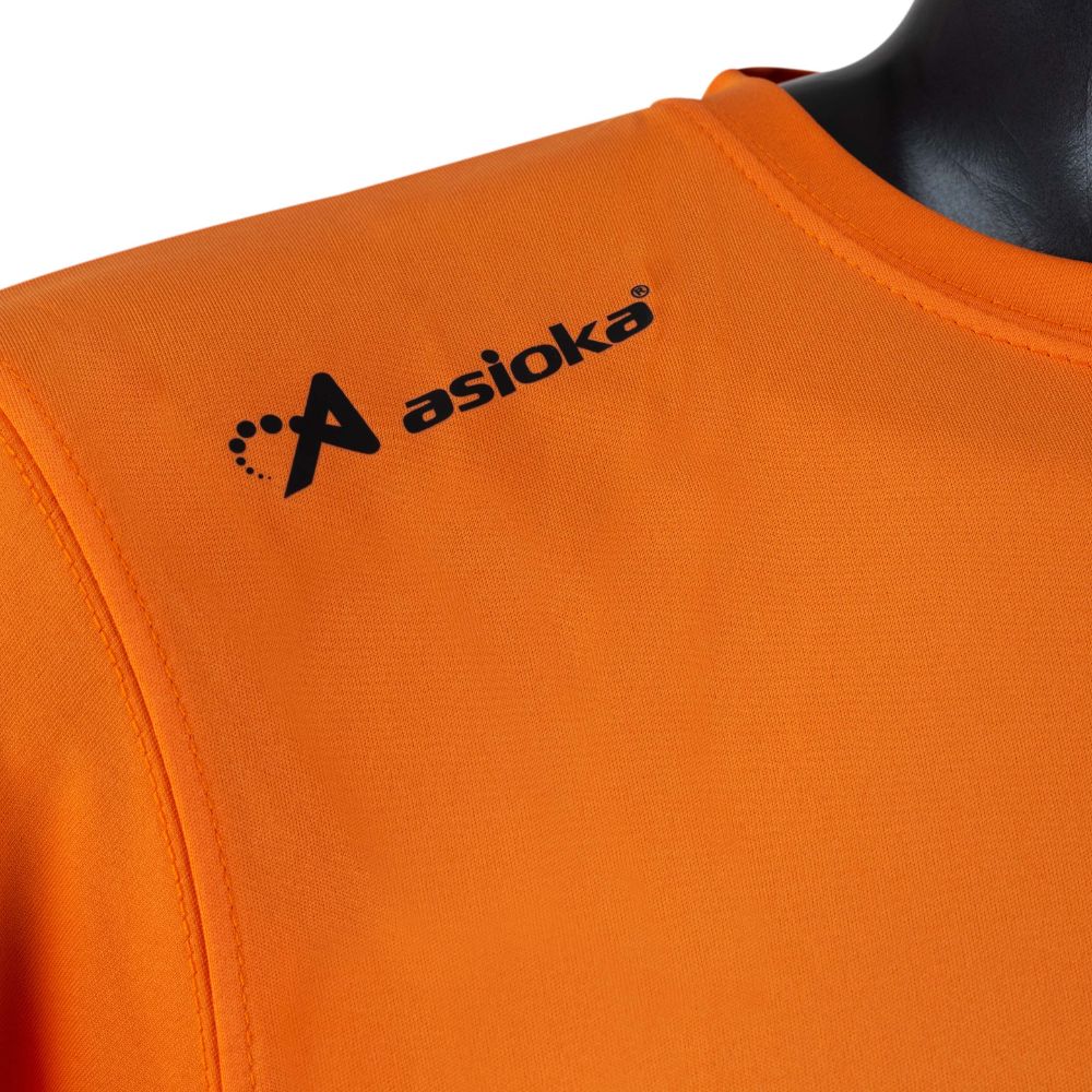 Camiseta de fútbol de niños PREMIUM Asioka - Naranja Naranja-3