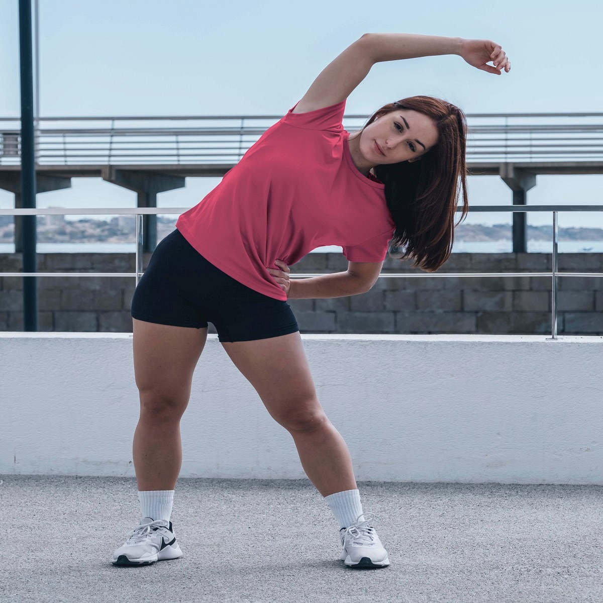 Imagen 2 de Camiseta deportiva de mujer PO Asioka - Fucsia Fucsia