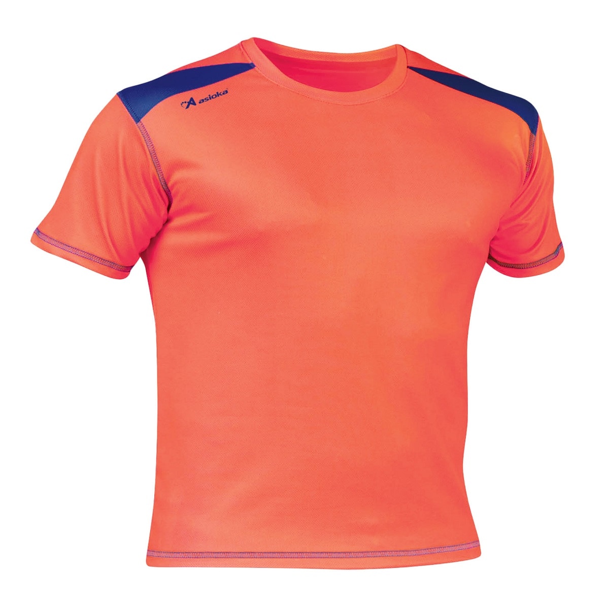 Camiseta de Running de hombre VOLGA Asioka - Naranja fuerte Naranja fuerte-1