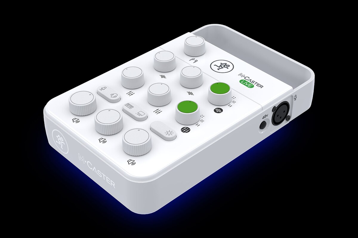 Mesa de Mezclas Mackie M-Caster Live White Blanco-1