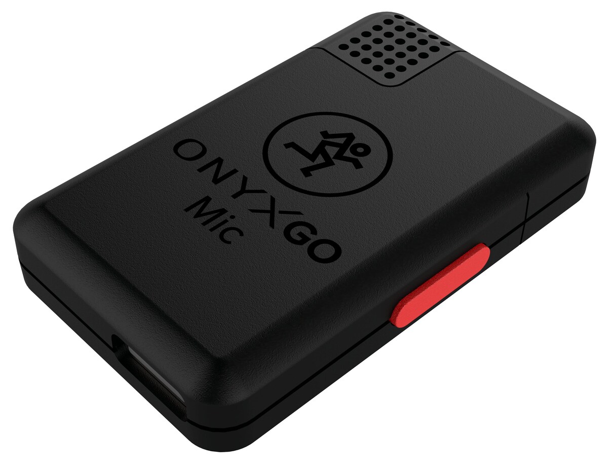 Micrófono de clip inalámbrico Mackie OnyxGo Mic Negro-1
