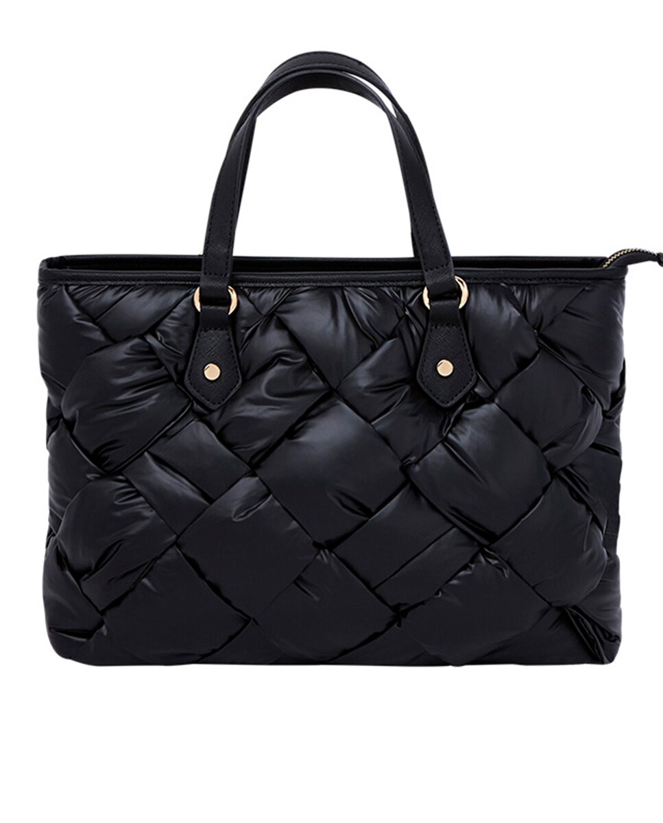 Bolsos De Color Negro Bolso Bolso Saco De Serraje