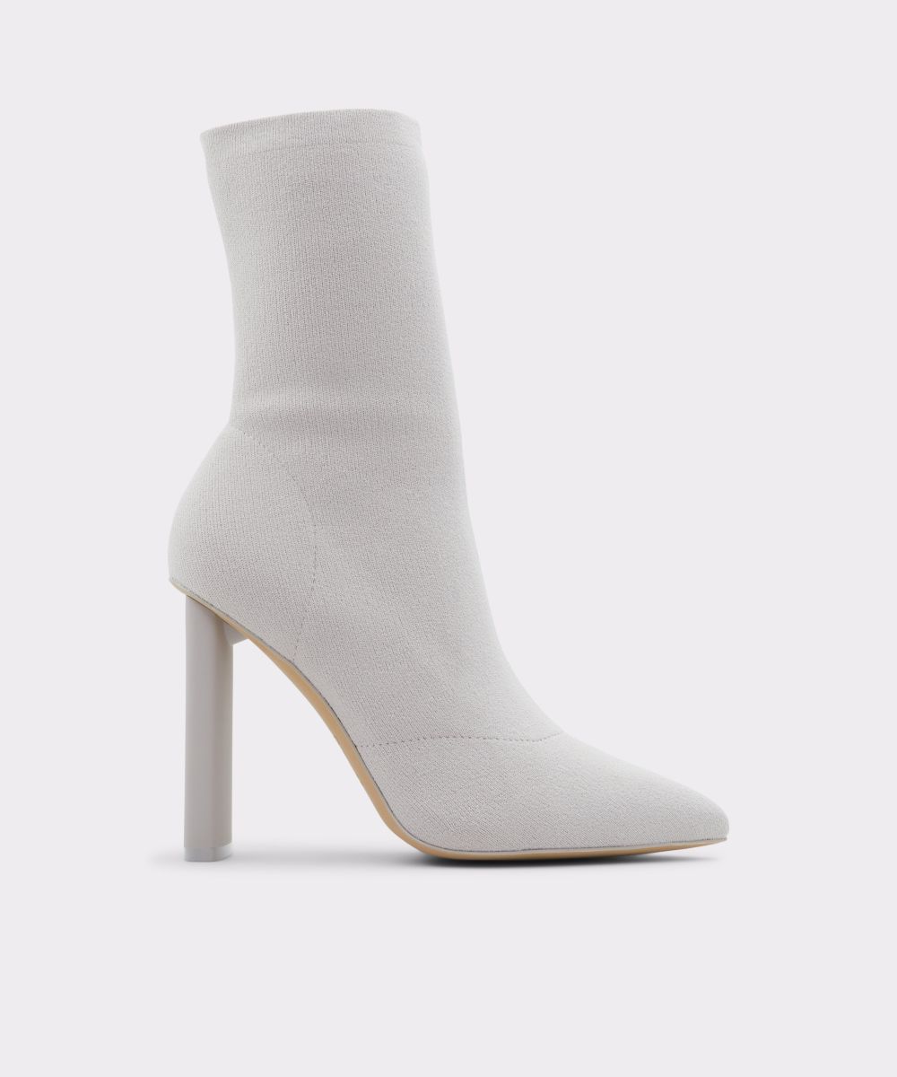 Botines básicos de mujer con punta de punta - Aldo - Gris claro Gris claro-1