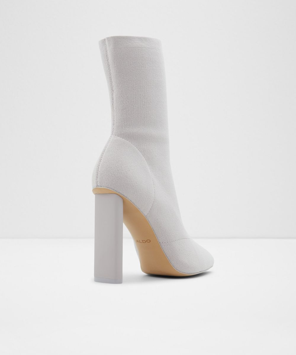 Botines básicos de mujer con punta de punta - Aldo - Gris claro Gris claro-2