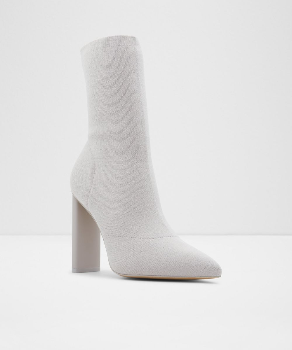 Botines básicos de mujer con punta de punta - Aldo - Gris claro Gris claro-3