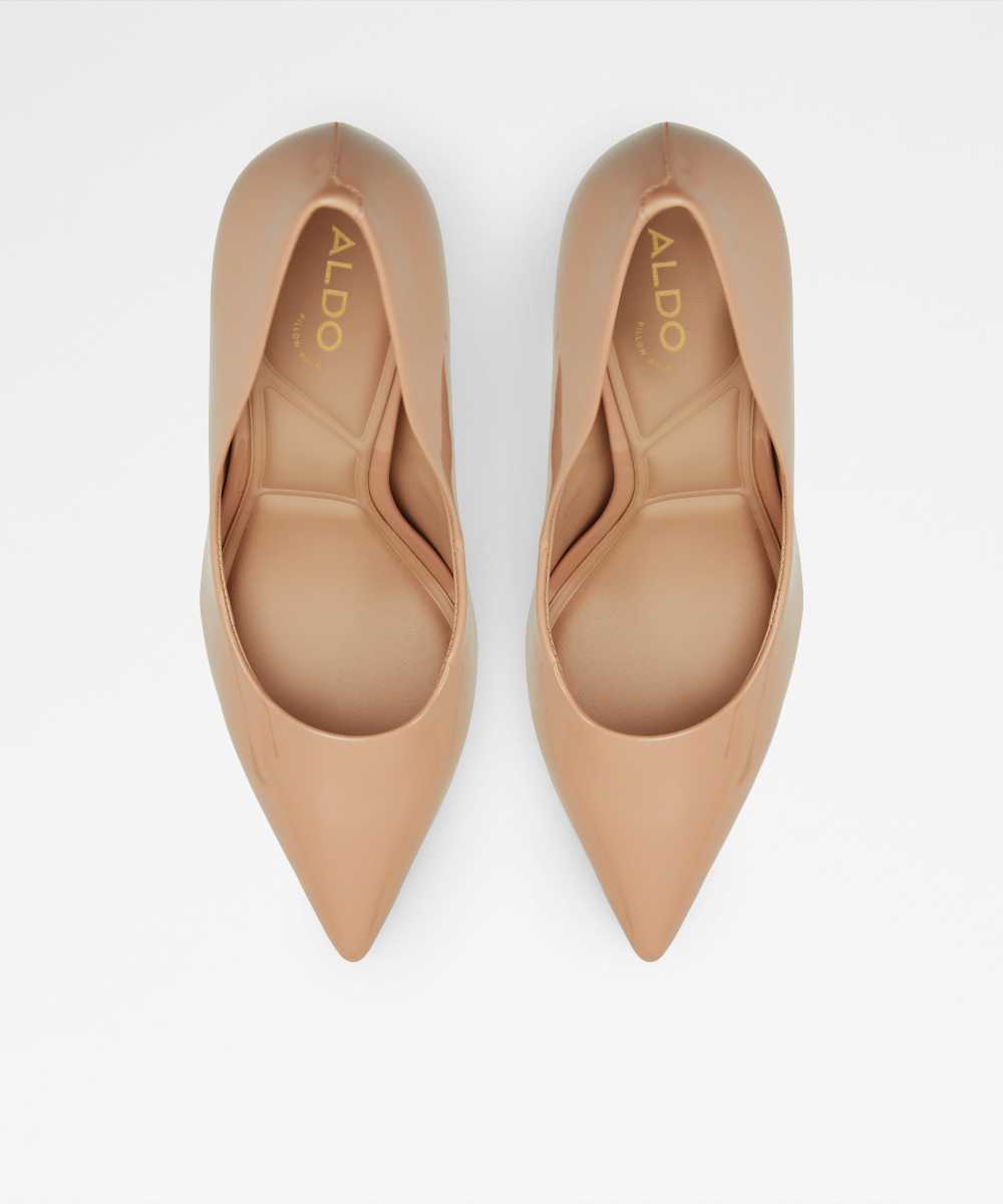 Zapatos de salón de mujer con punta afilada - Aldo - Beige Beige-6