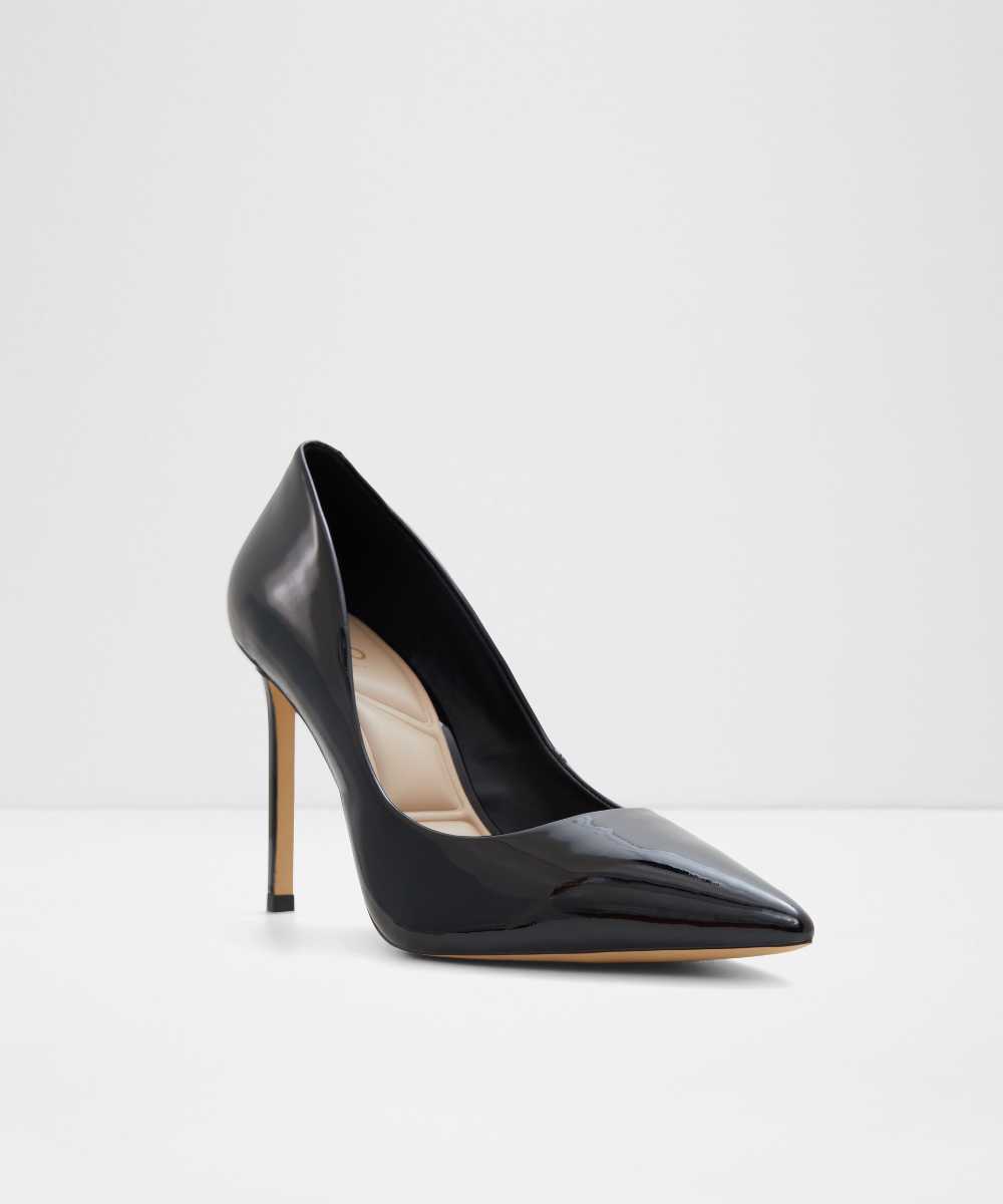 Zapatos de salón de mujer con punta afilada - Aldo - Negro Negro-4