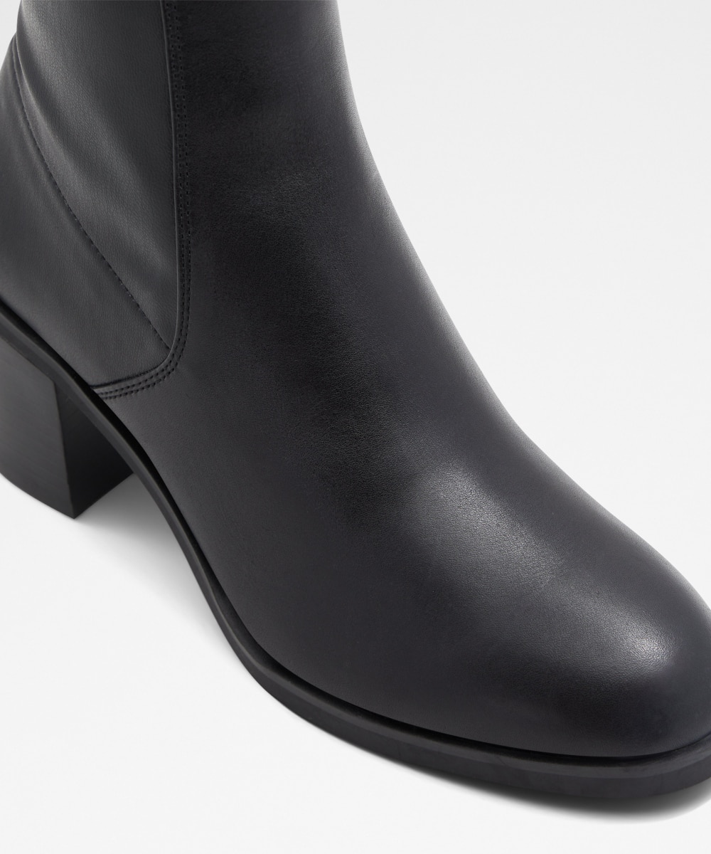 Botines básicos de mujer con punta redonda - Aldo - Negro Negro-5