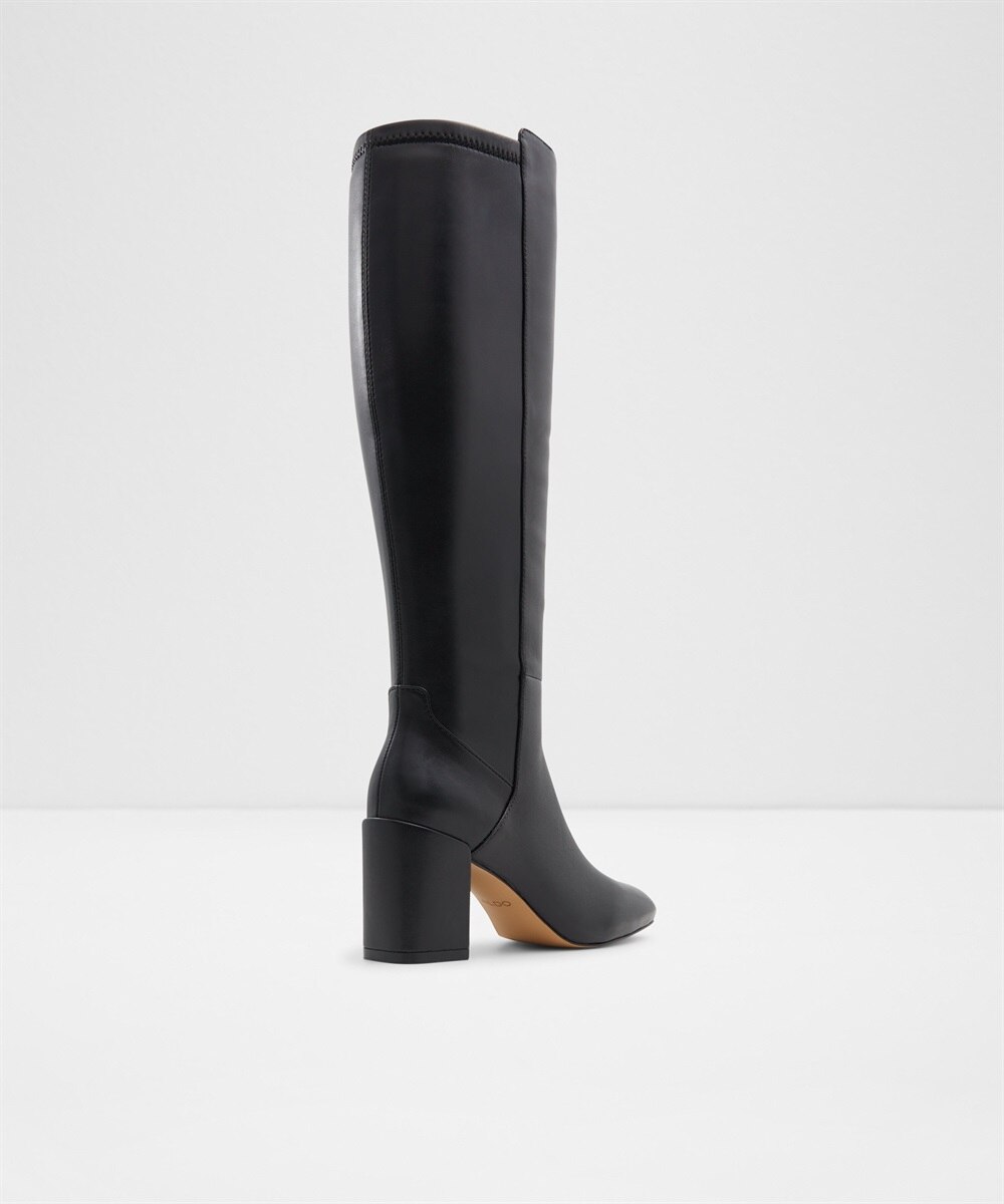 Botas básicas de mujer con punta redonda - Aldo - Negro Negro-2