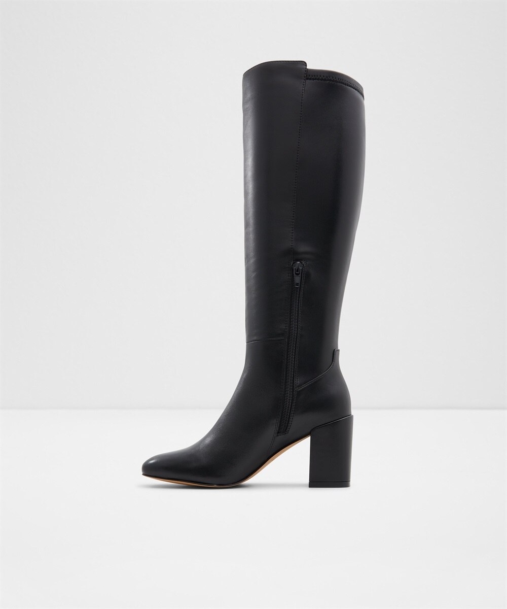 Botas básicas de mujer con punta redonda - Aldo - Negro Negro-3