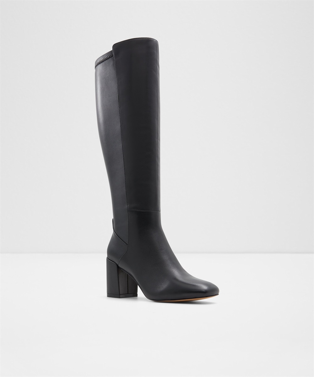 Botas básicas de mujer con punta redonda - Aldo - Negro Negro-4