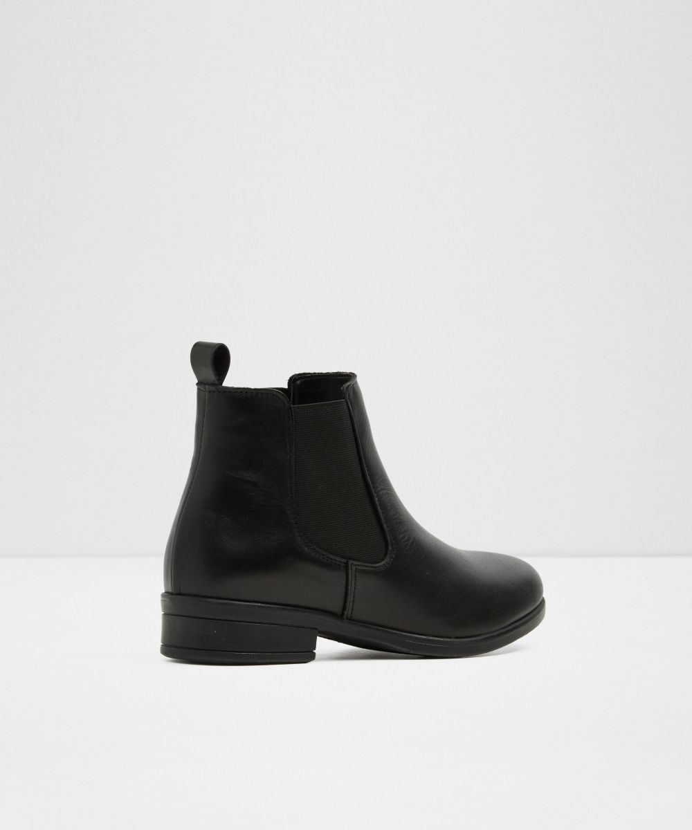 Botines básicos de mujer con punta redonda - Aldo - Negro Negro-2
