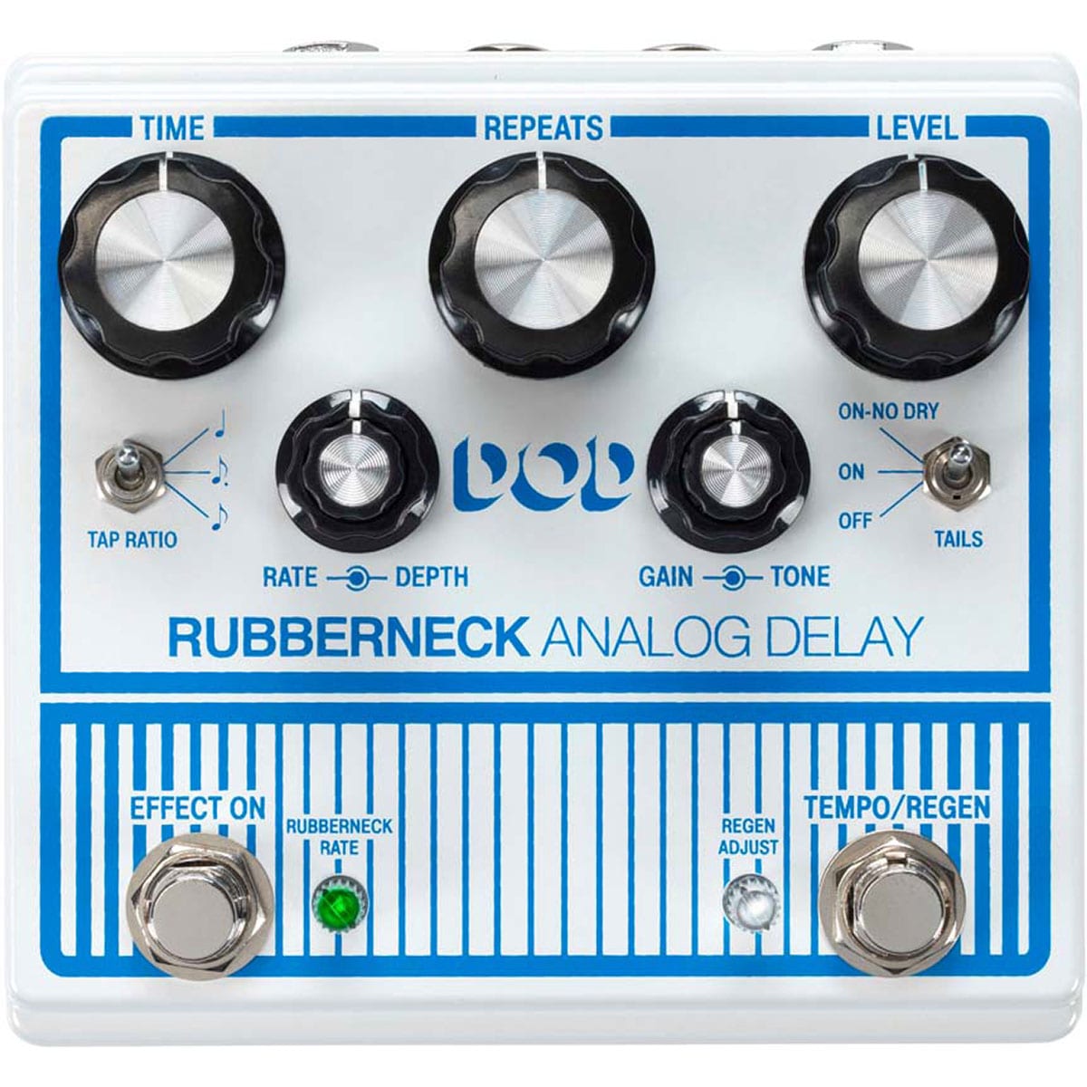 Pedal de Delay Digitech Rubberneck Azul-1