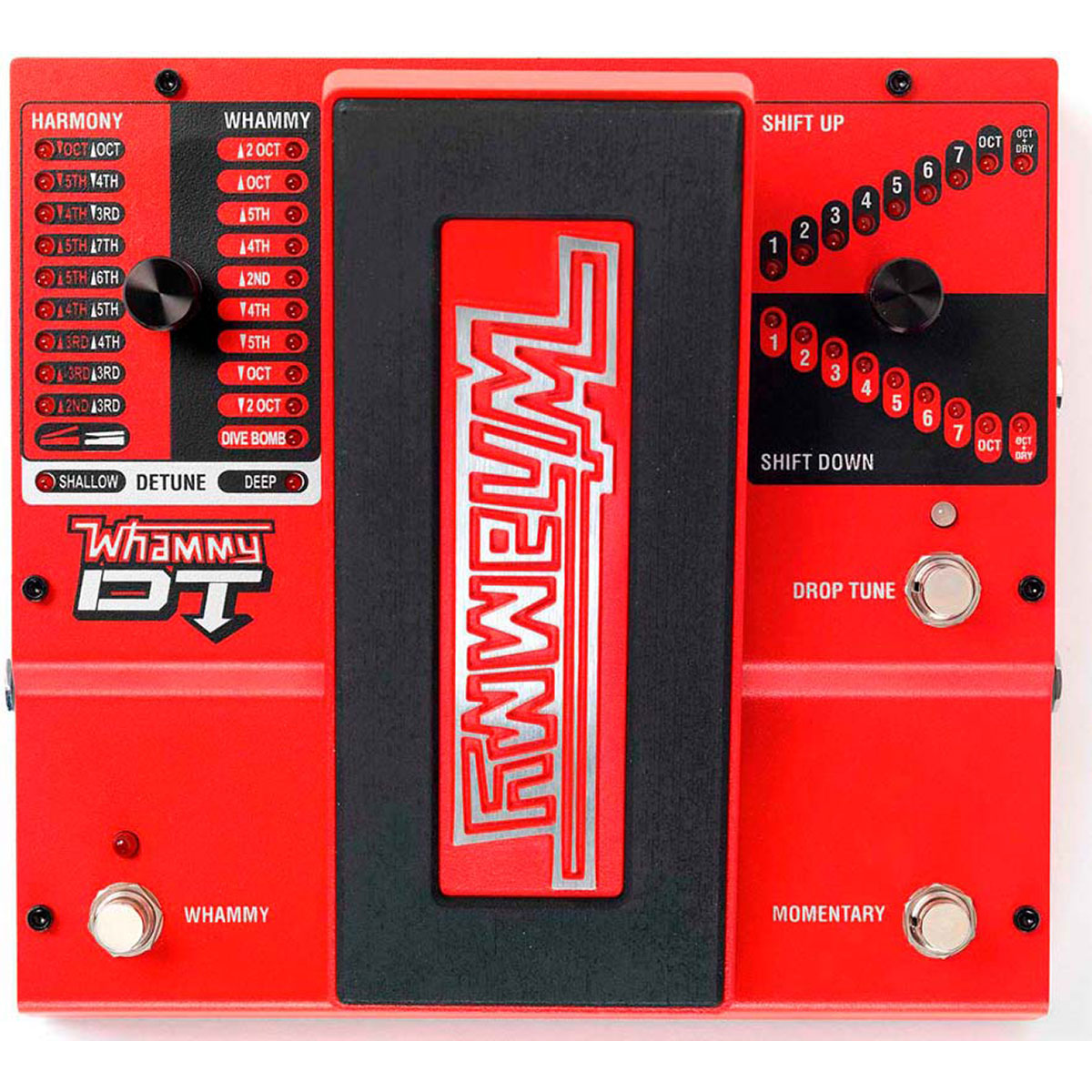 Pedal Octavador/Pitch Digitech Whammy Dt Rojo · El Corte Inglés