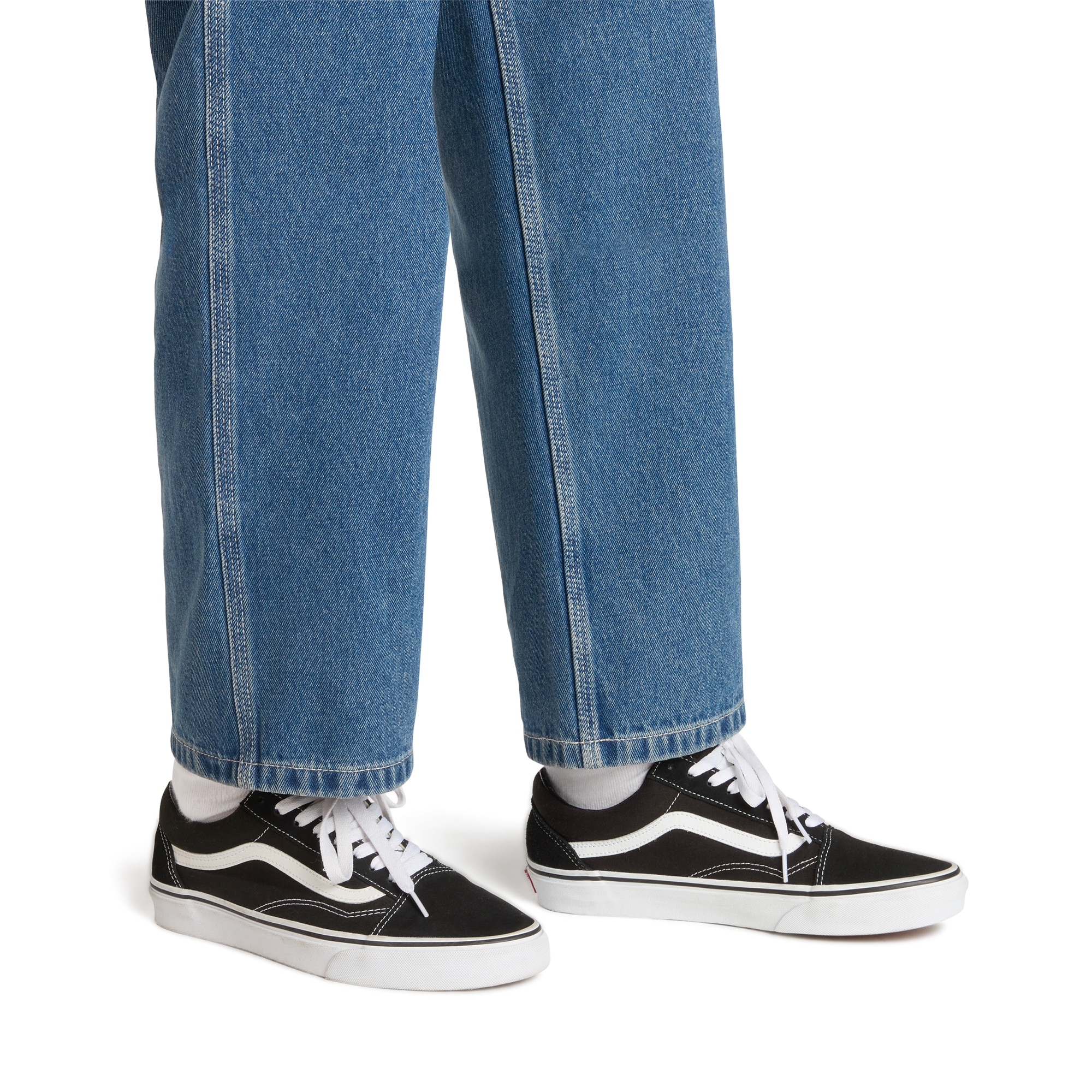 Zapatillas casual unisex Old Skool Vans - Negro / Blanco Negro / Blanco-5