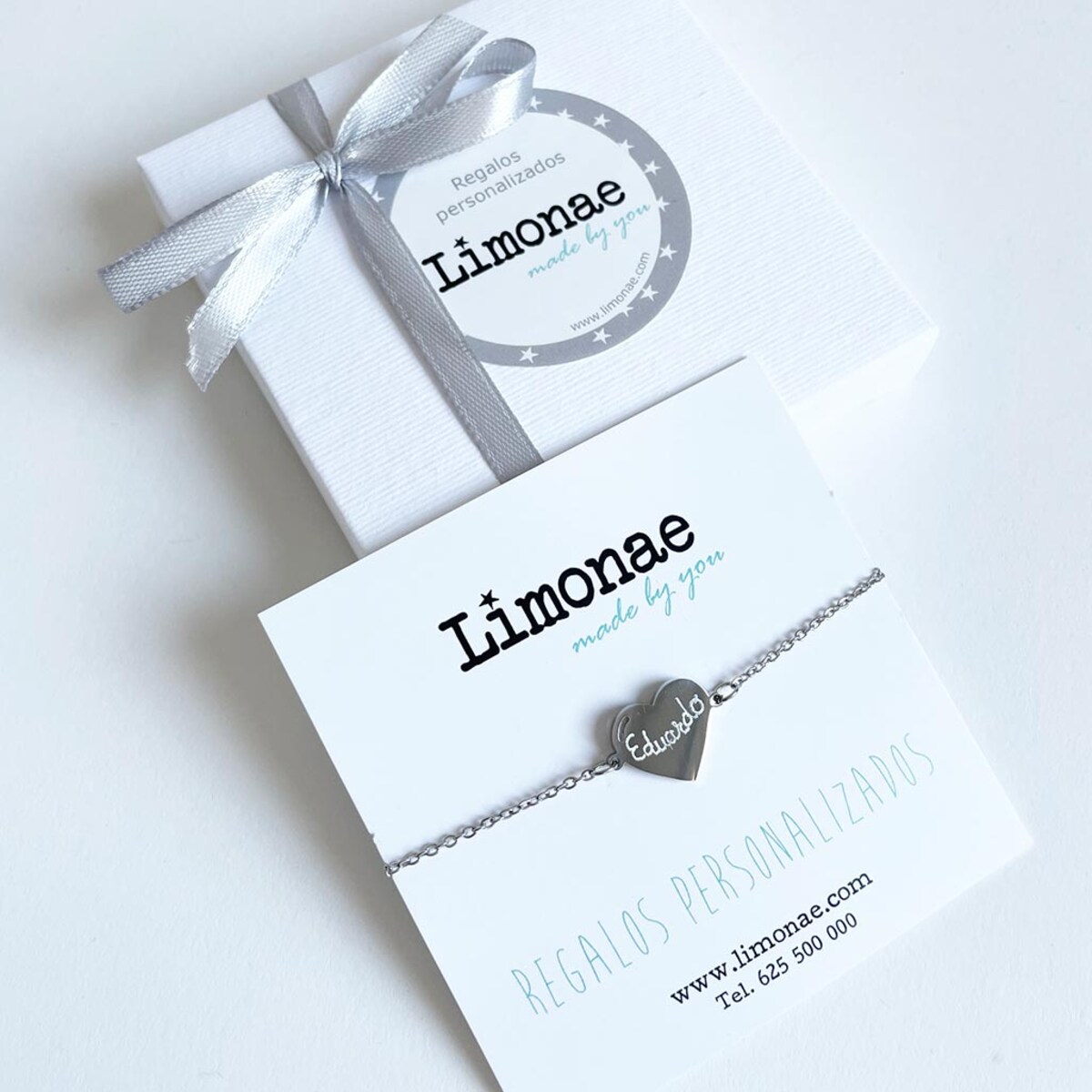 Canastilla El Recién Nacido sueños personalizable con nombre Rosa-3