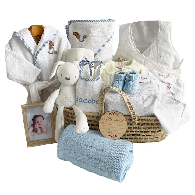 Imagen 0 de Canastilla moisés El Recién Nacido personalizable con nombre