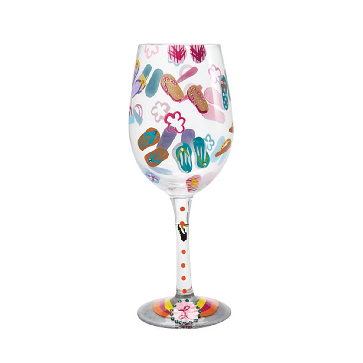Imagen 1 de Copa de vino Flips Flops Too Lolita - Multicolor Multicolor