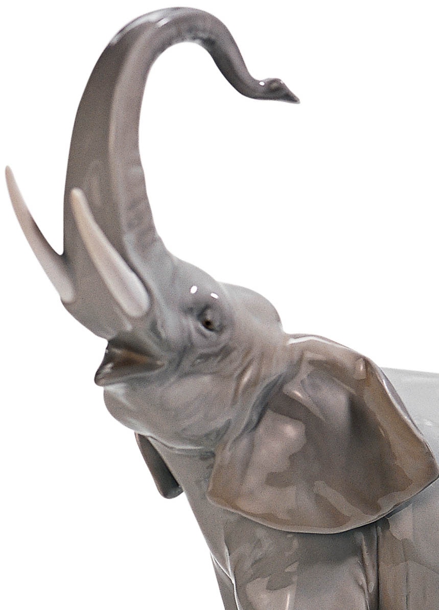 Imagen 6 de Figura Decorativa Elefantes en camino Lladró - Gris Gris