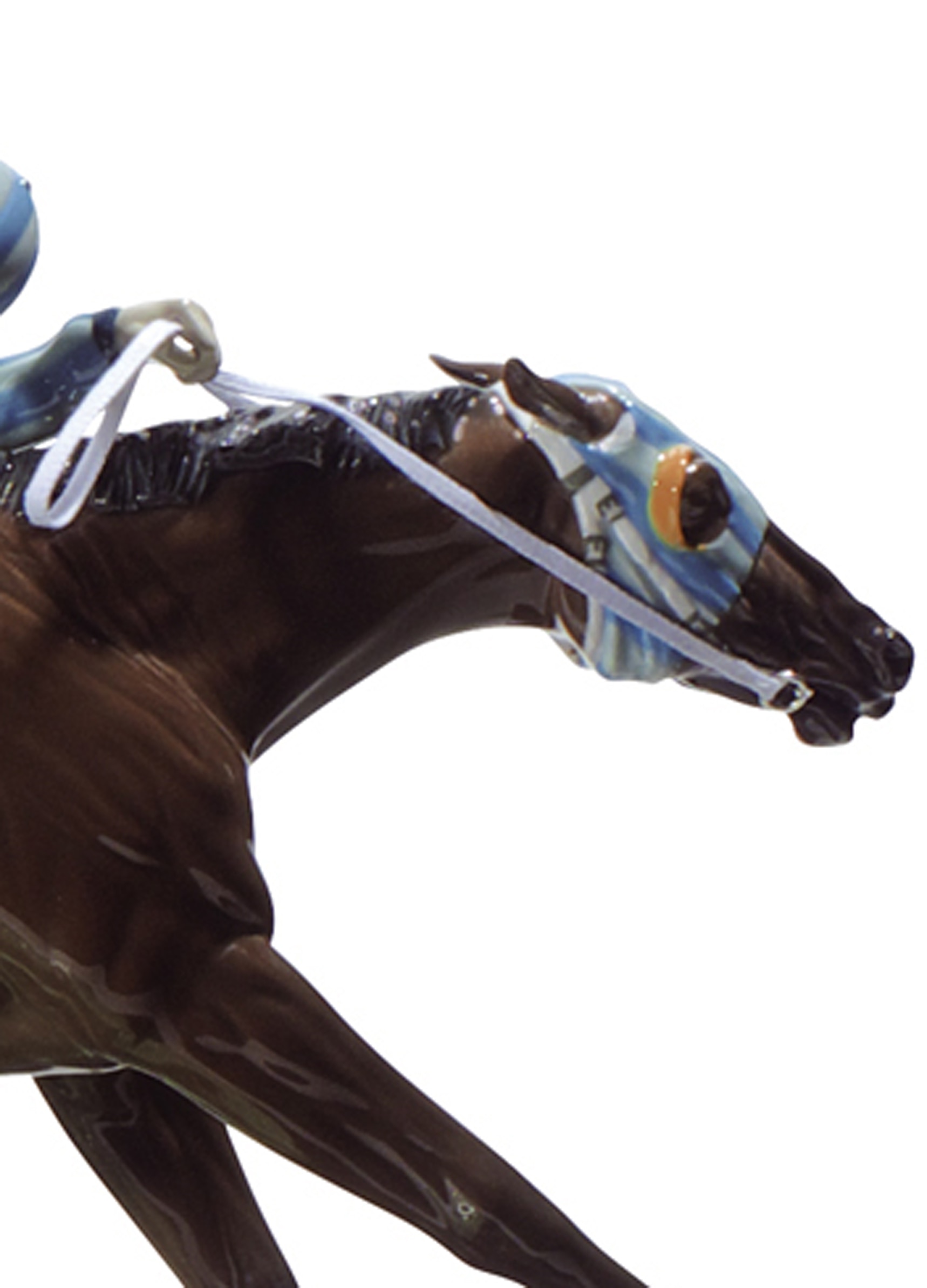 Imagen 6 de Figura decorativa Figura decorativa Caballos Carrera en el hipódromo. Serie limitada Lladró - Multicolor Multicolor