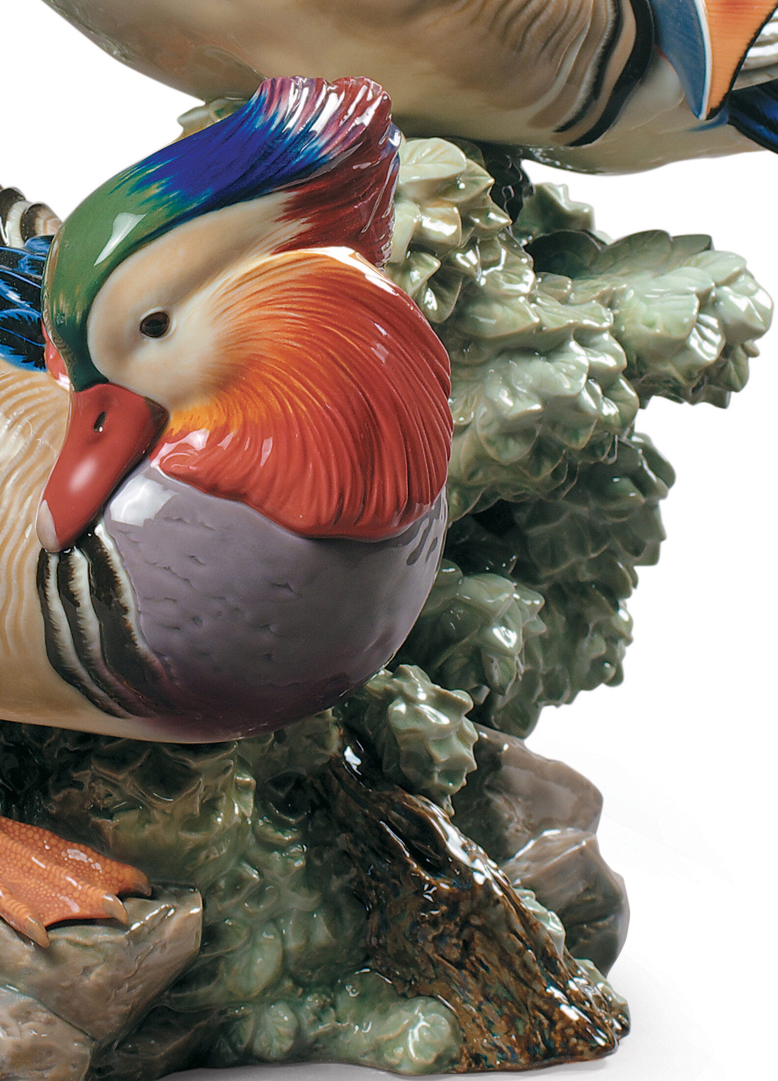 Imagen 5 de Figura decorativa Patos mandarines Serie limitada Lladró - Multicolor Multicolor