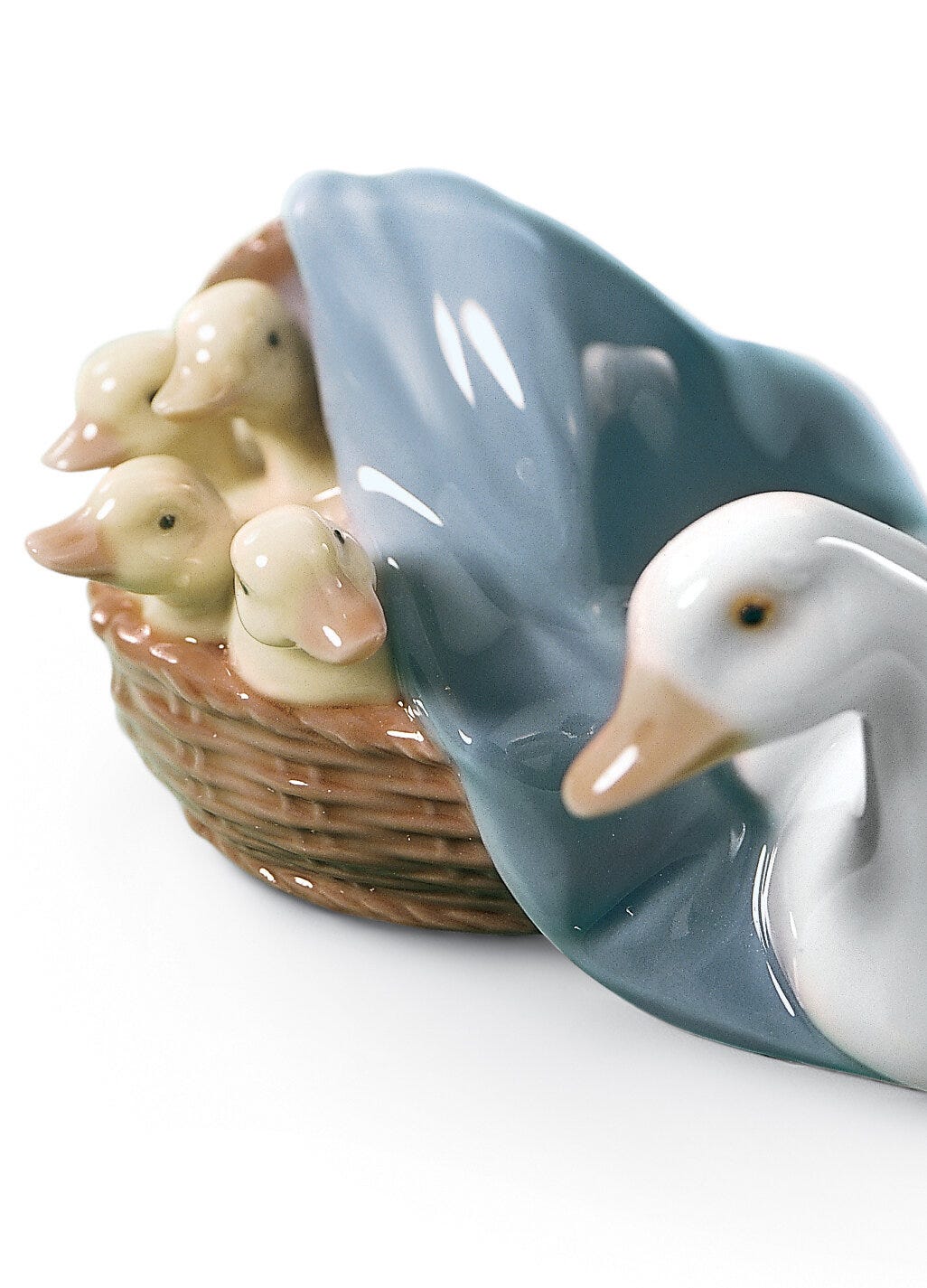Imagen 3 de Figura decorativa Cría de patos Lladró - Blanco Blanco