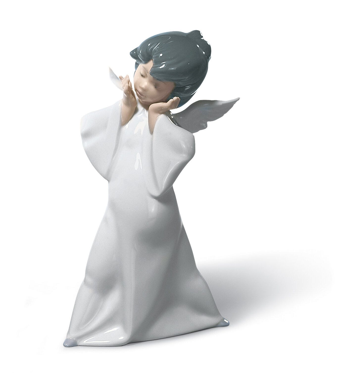 Imagen 1 de Figura decorativa Ángel mímico Lladró - Blanco Blanco